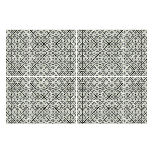 Öntapadós csempe matrica Geometriai rombuszok és négyzetek