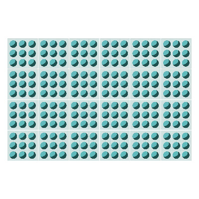 Csempe matrica Szimmetrikus ellipszisek egy rácsban