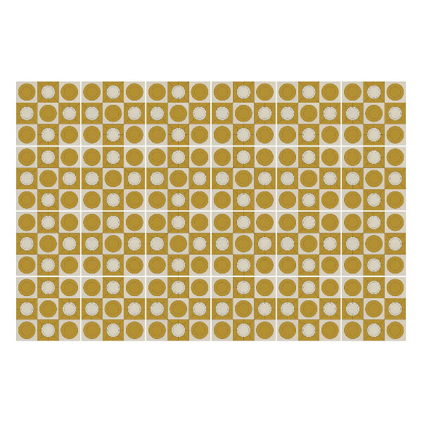 Csempe matrica Körök geometriája rácsban