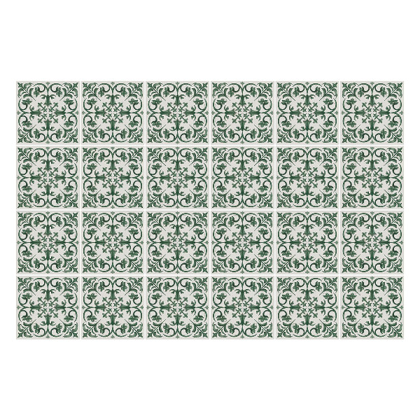 Csempe matrica Összetett növényi motívumok