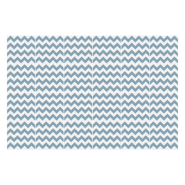 Csempe matrica Vízszintes cikcakk