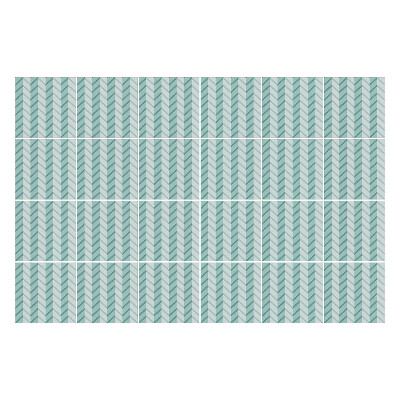 Csempe matrica Cikcakk minta