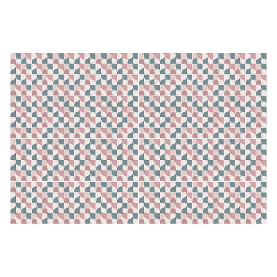 Csempe matrica Geometria hullámokkal