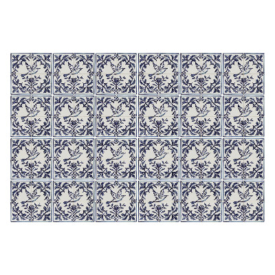 Csempe matrica Madarak a növényzet között