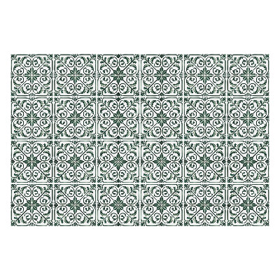 Csempe matrica Virág díszek