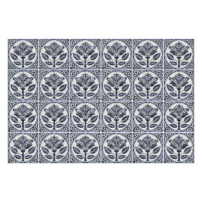 Csempe matrica Virágok csempében