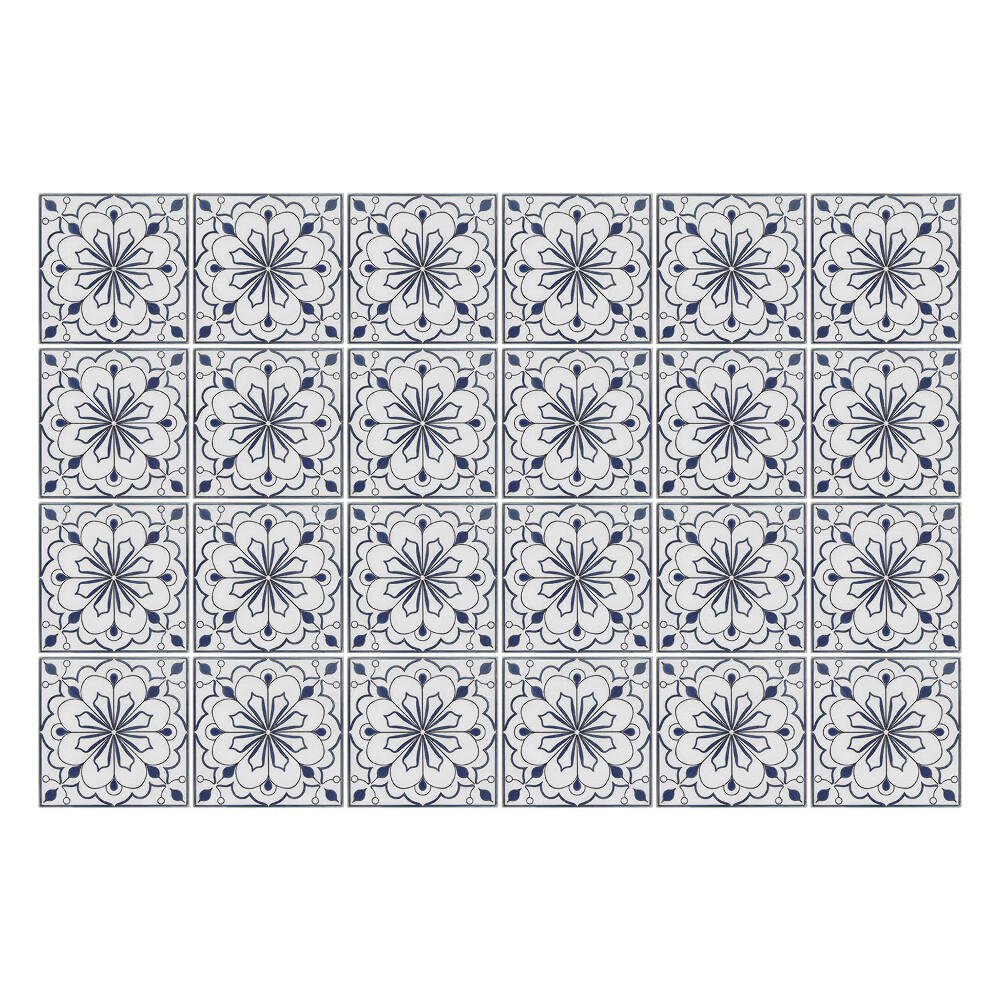 Csempe matrica Virágos motívumok