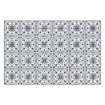 Csempe matrica Virágos motívumok