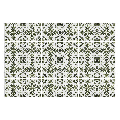 Csempe matrica Virág és levél motívum