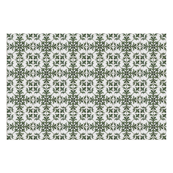 Csempe matrica Virág díszek