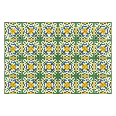 Öntapadós csempe matrica Egzotikus csempe