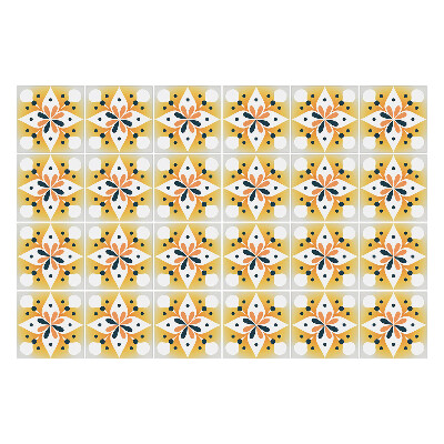 Öntapadós csempe matrica Gradiens csempe