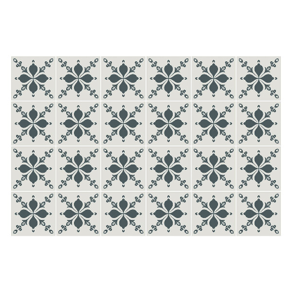 Öntapadós csempe matrica Egyszerű elrendezési motívumok