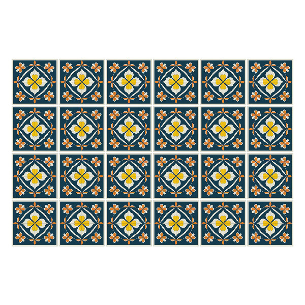 Csempe matrica Kifejező csempe