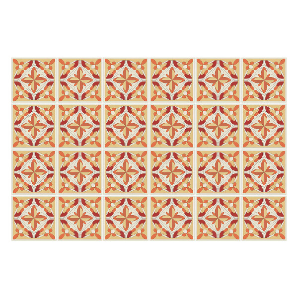 Öntapadós csempe matrica Szabályos minta