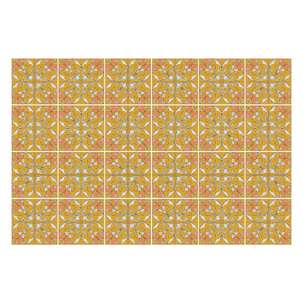 Csempe matrica Elegáns csempe minta