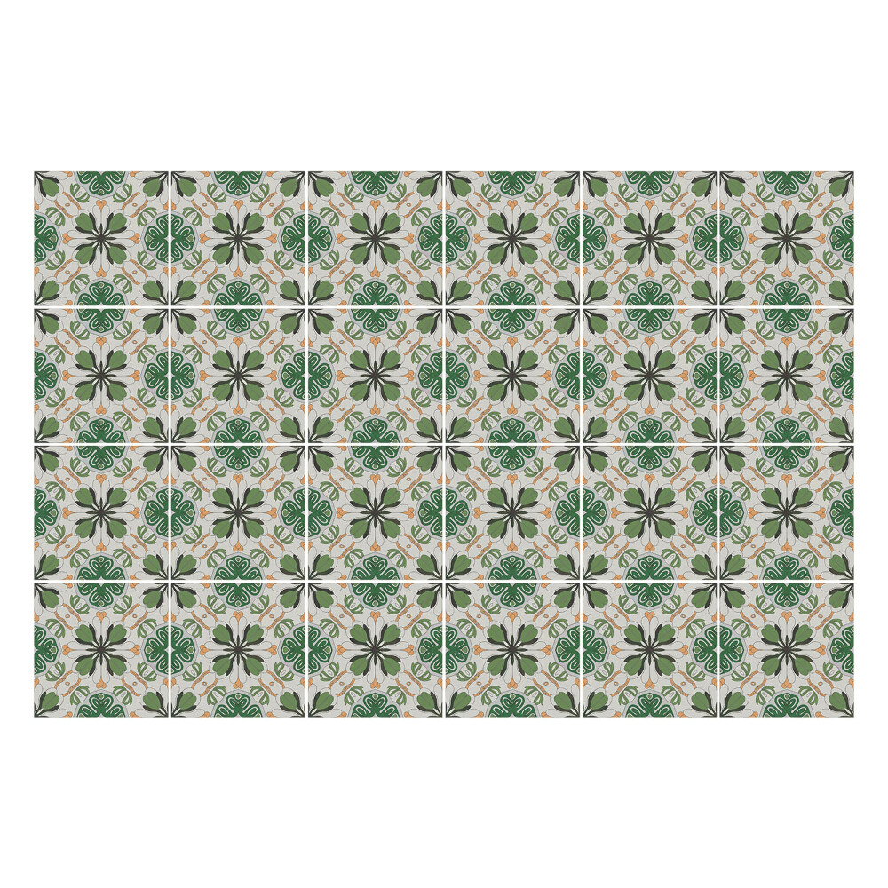 Öntapadós csempe matrica Díszítő mozaik