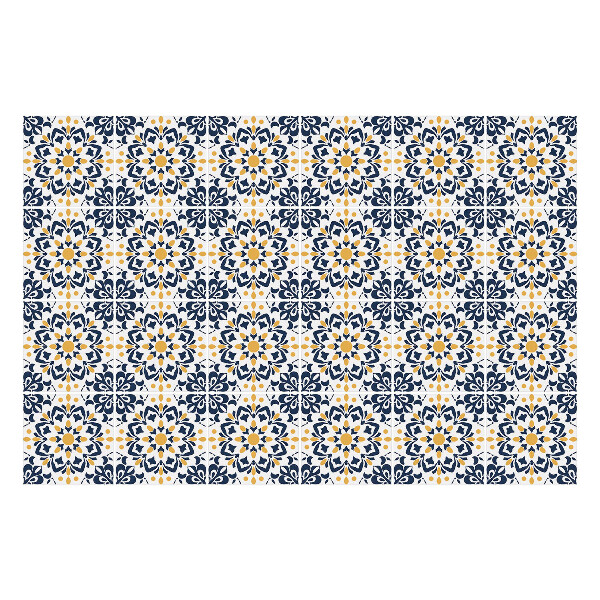 Csempe matrica Gyönyörűen díszített csempe