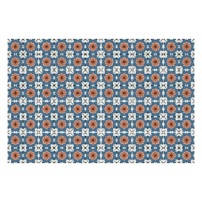 Öntapadós csempe matrica Retro vintage motívumok