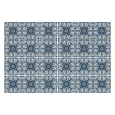 Csempe matrica Díszített csempe