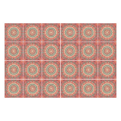 Csempe matrica Pasztell mandalák