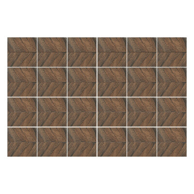 Csempe matrica Fából készült halszálka