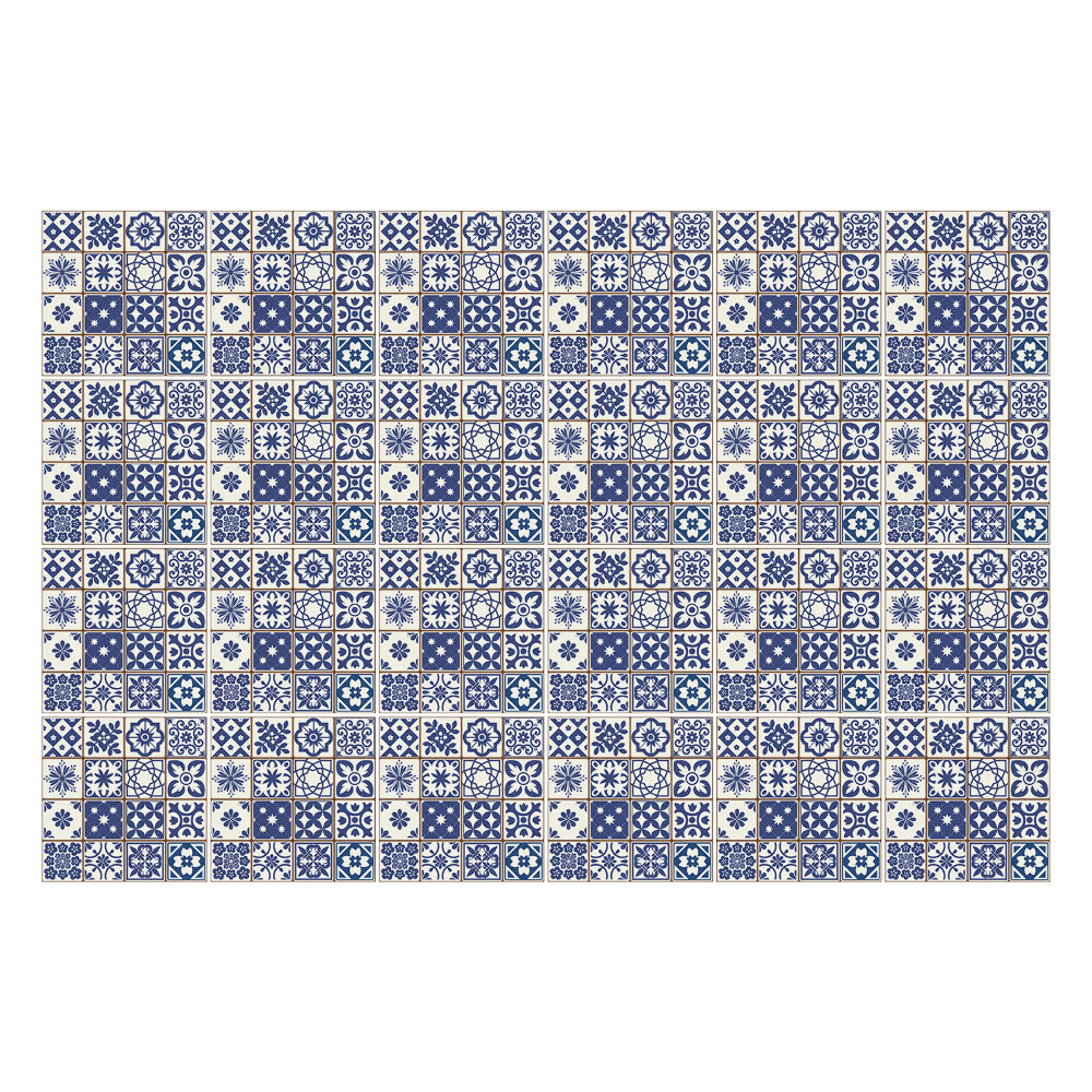 Öntapadós csempe matrica Hagyományos mintás csempe