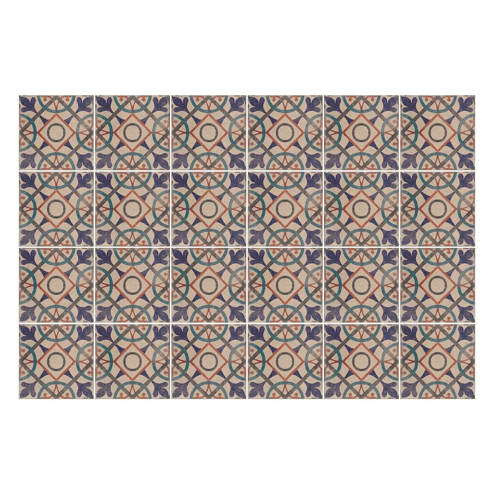 Csempe matrica Vintage retro csempe