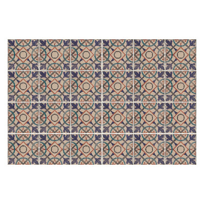 Csempe matrica Vintage retro csempe