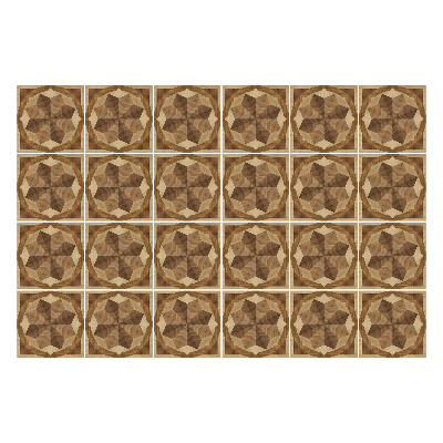 Csempe matrica Fából készült csillagok