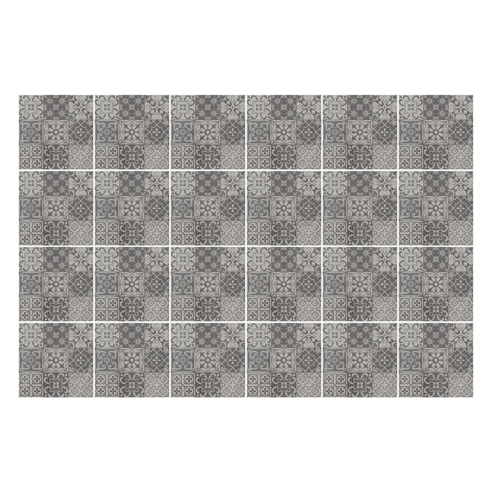 Öntapadós csempe matrica Geometrikus csempe