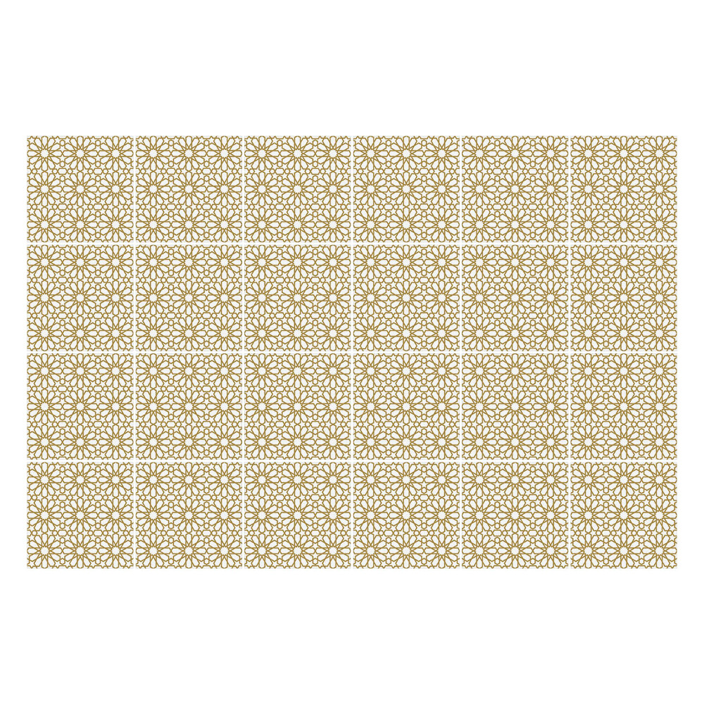 Csempe matrica Virágos motívum hálóban