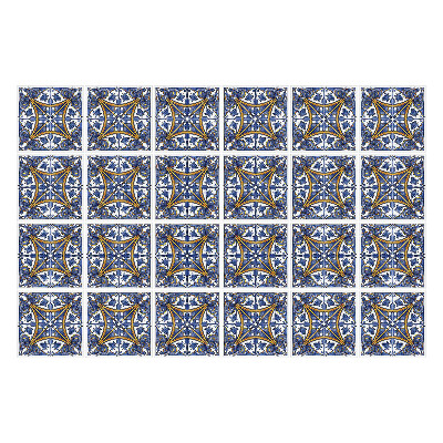 Öntapadós csempe matrica Stilizált csempe