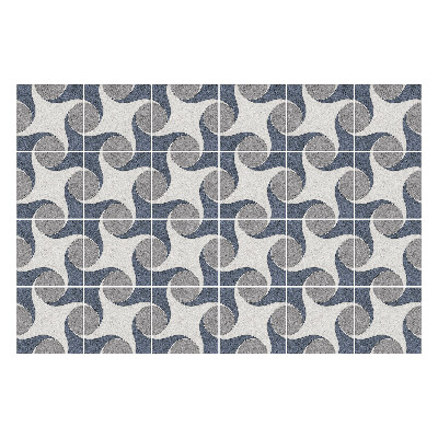 Öntapadós csempe matrica Hullámos formák