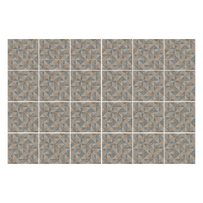 Öntapadós csempe matrica Geometriai háromszögek