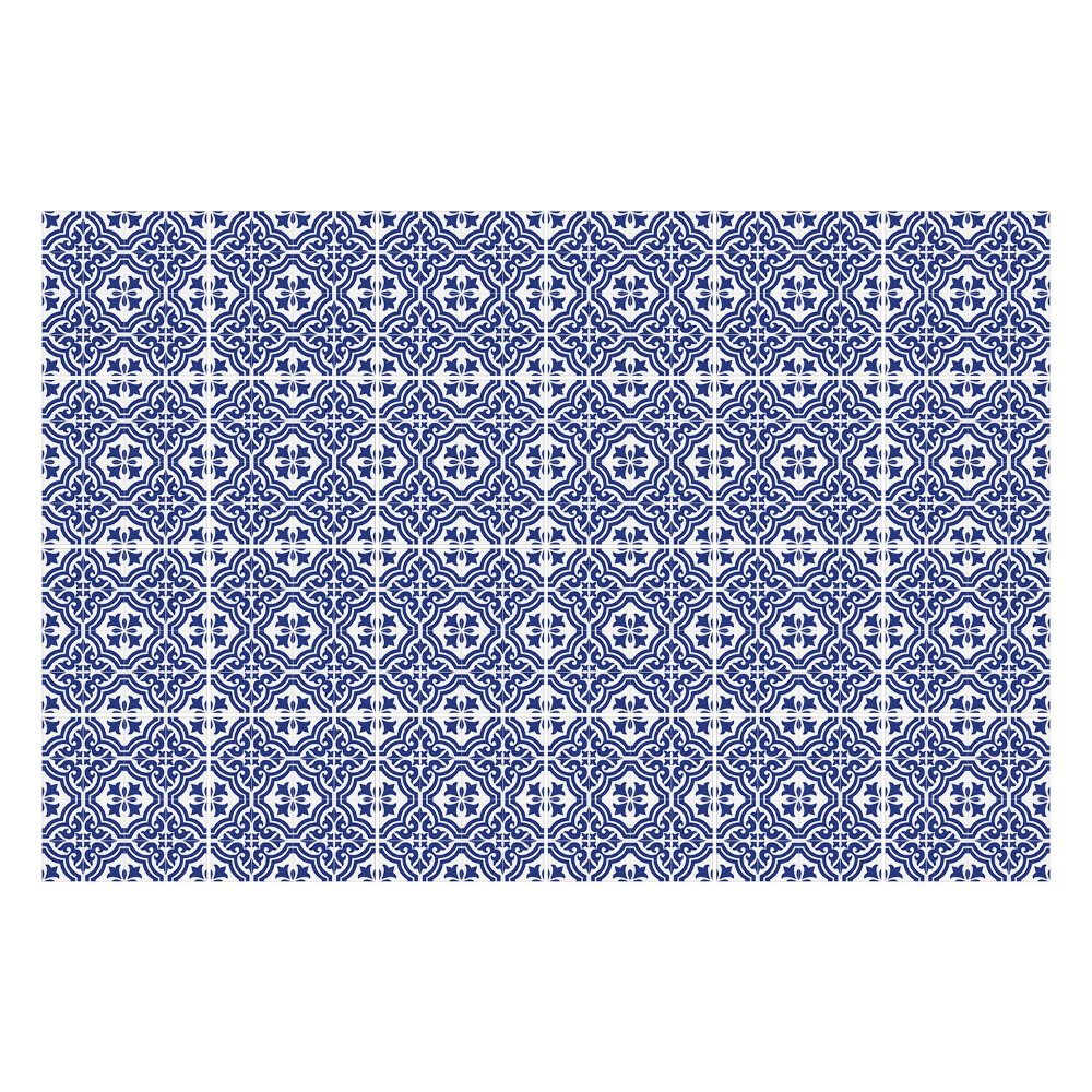 Csempe matrica Virágdíszek hálóban