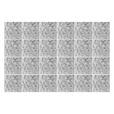 Öntapadós csempe matrica Hatszögletű szerkezetek