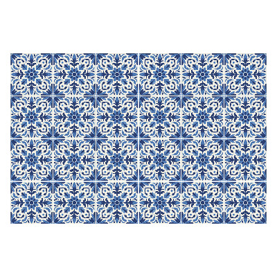 Csempe matrica Virágos motívum hálóban