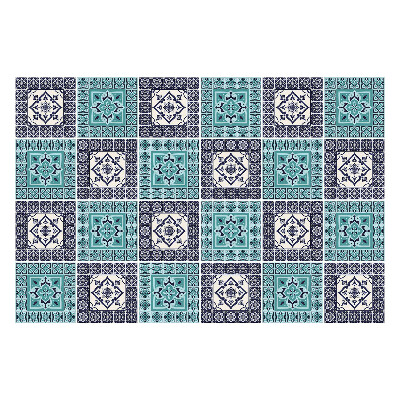 Öntapadós csempe matrica Spanyol díszítésű csempe