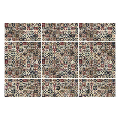 Csempe matrica Klasszikus csempe díszekkel