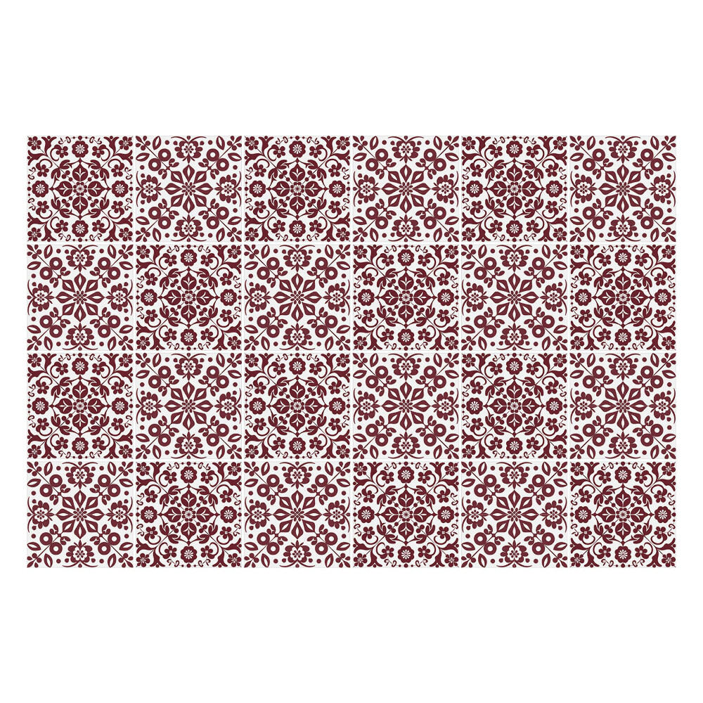 Csempe matrica Folklór ihlette minta