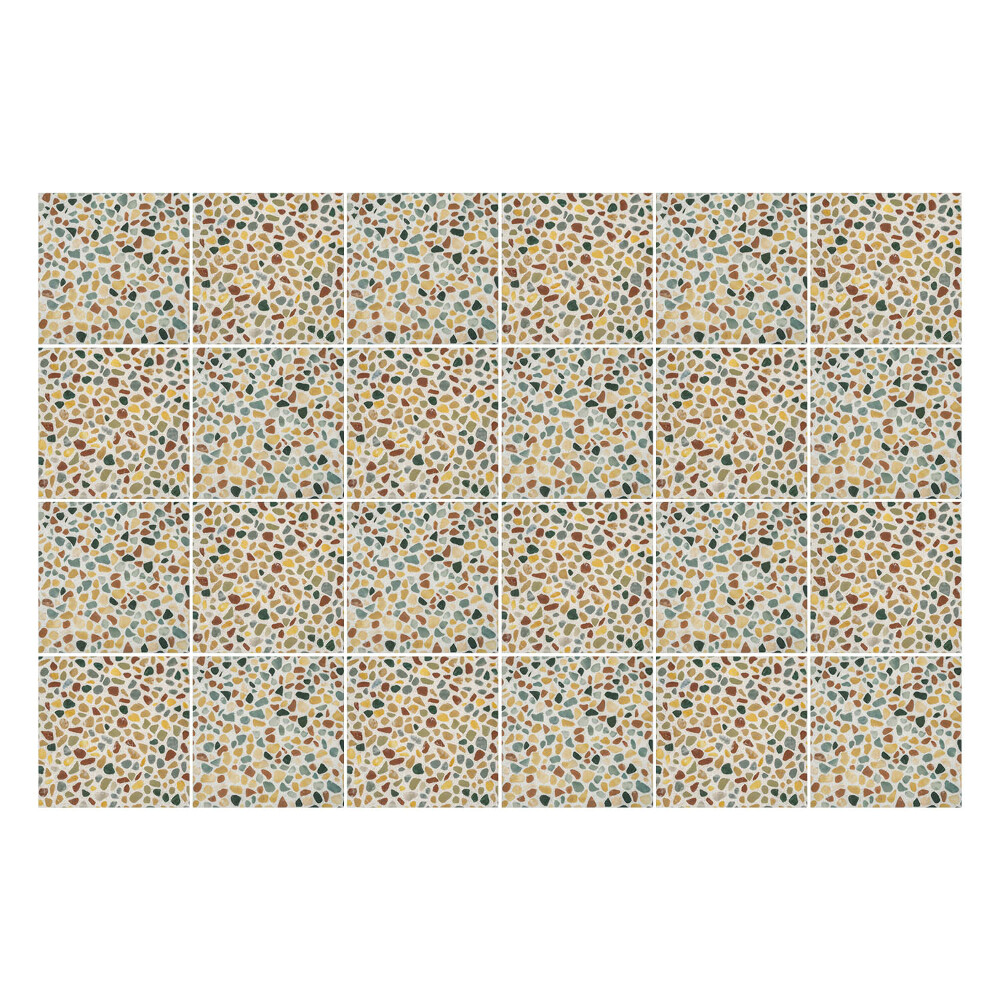 Öntapadós csempe matrica Kőmozaik motívum