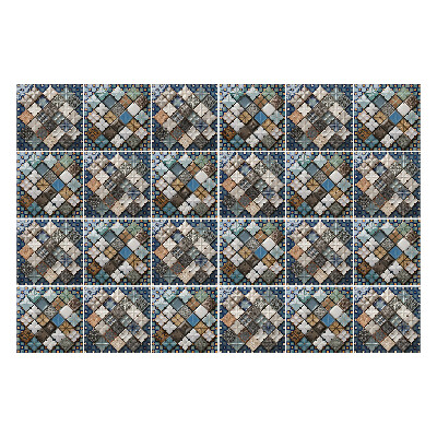 Csempe matrica Geometrikus mozaik