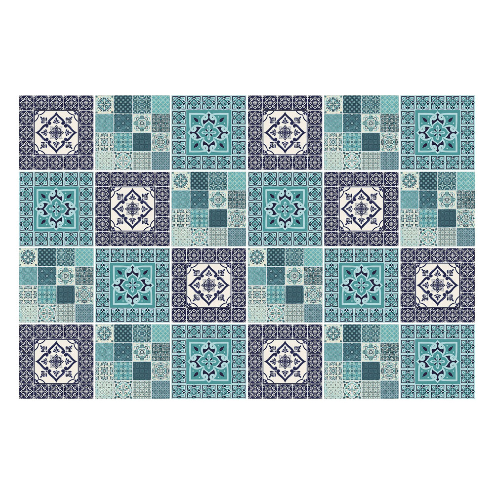 Csempe matrica Geometrikus mozaiklapok