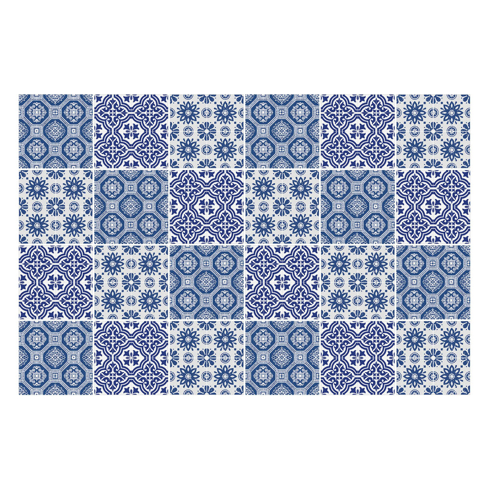 Öntapadós csempe matrica Gazdagon díszített mozaik