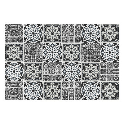 Öntapadós csempe matrica Klasszikus csempe díszekkel