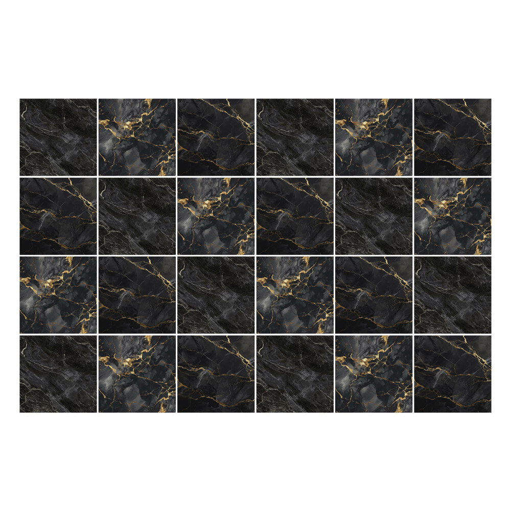 Öntapadós csempe matrica Elegáns márvány erekkel