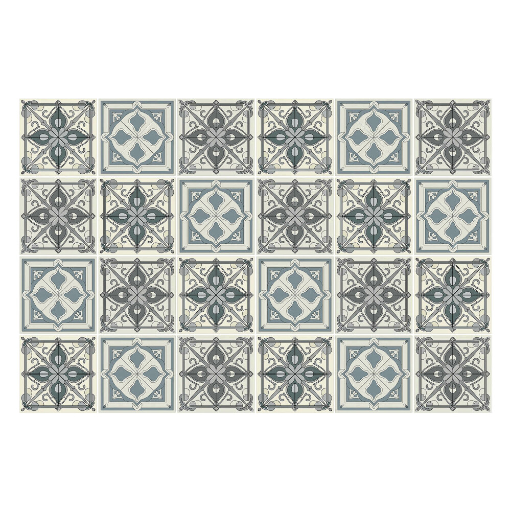 Csempe matrica Elegáns szürke csempe