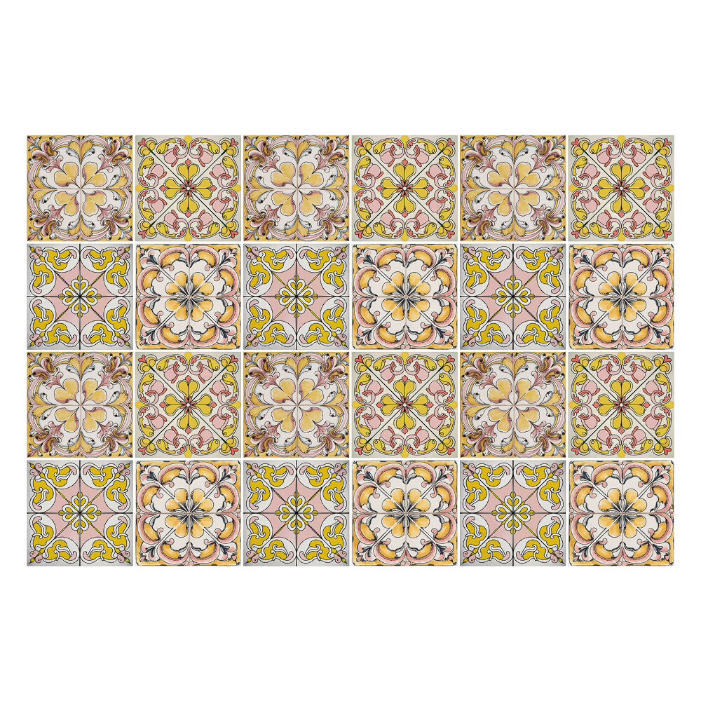 Csempe matrica Antik pasztell csempe