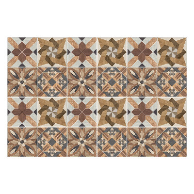 Csempe matrica Geometria fában